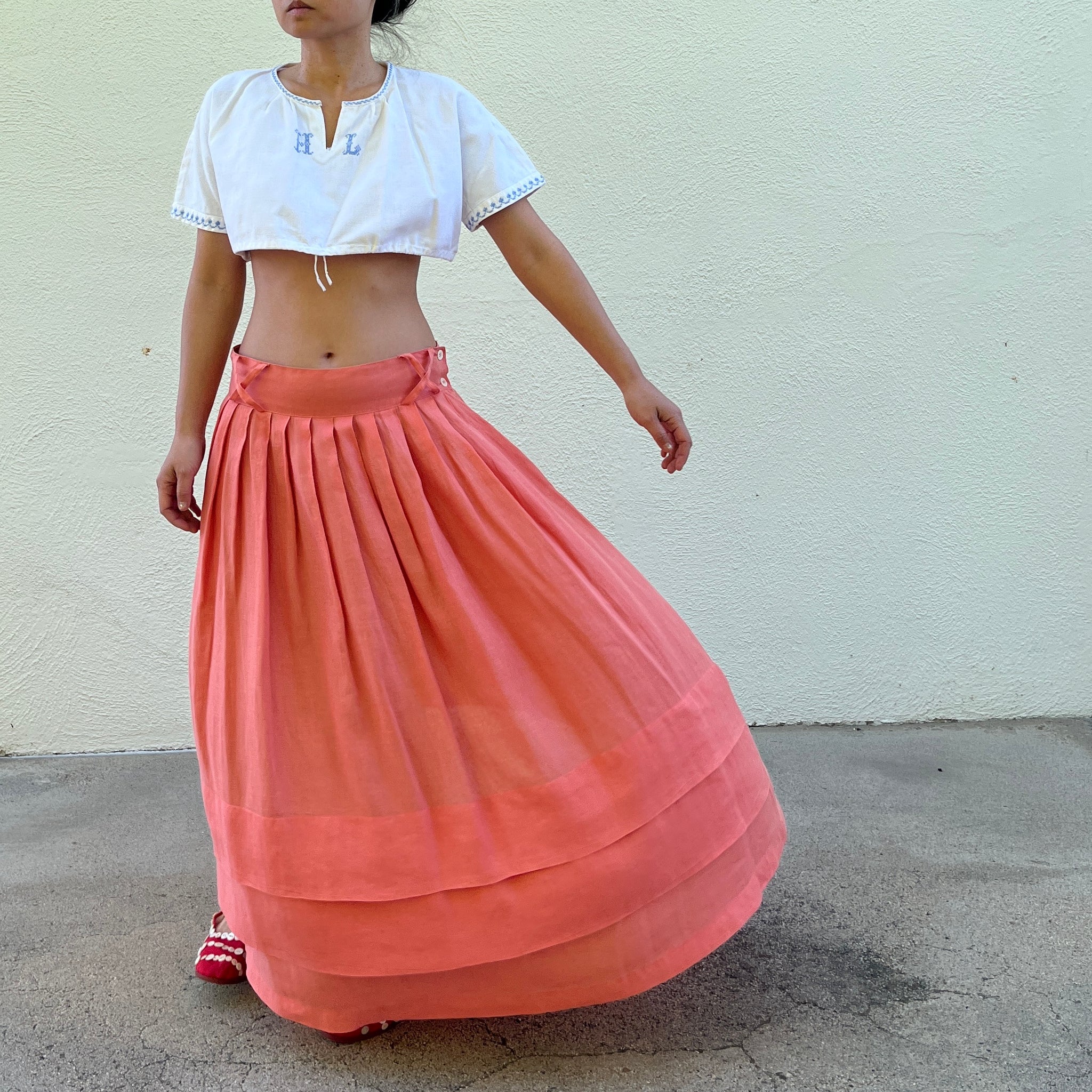 Orange Skirt