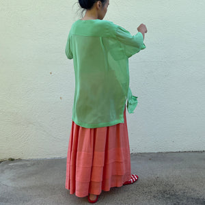 Sheer Lime Shirt