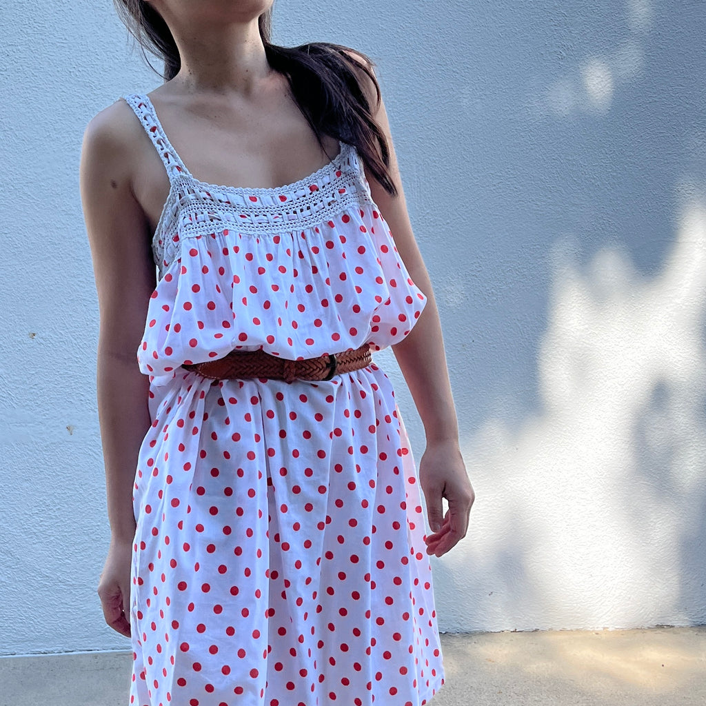 Polka Dot House Dress